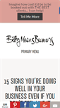 Mobile Screenshot of bettymeansbusiness.com
